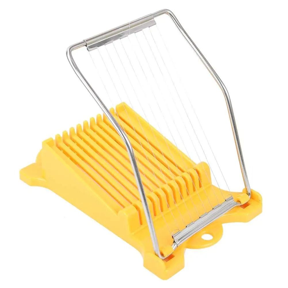 Stainless Steel Multi-Function Luncheon Meat and Egg Slicer with Precision Wire System
