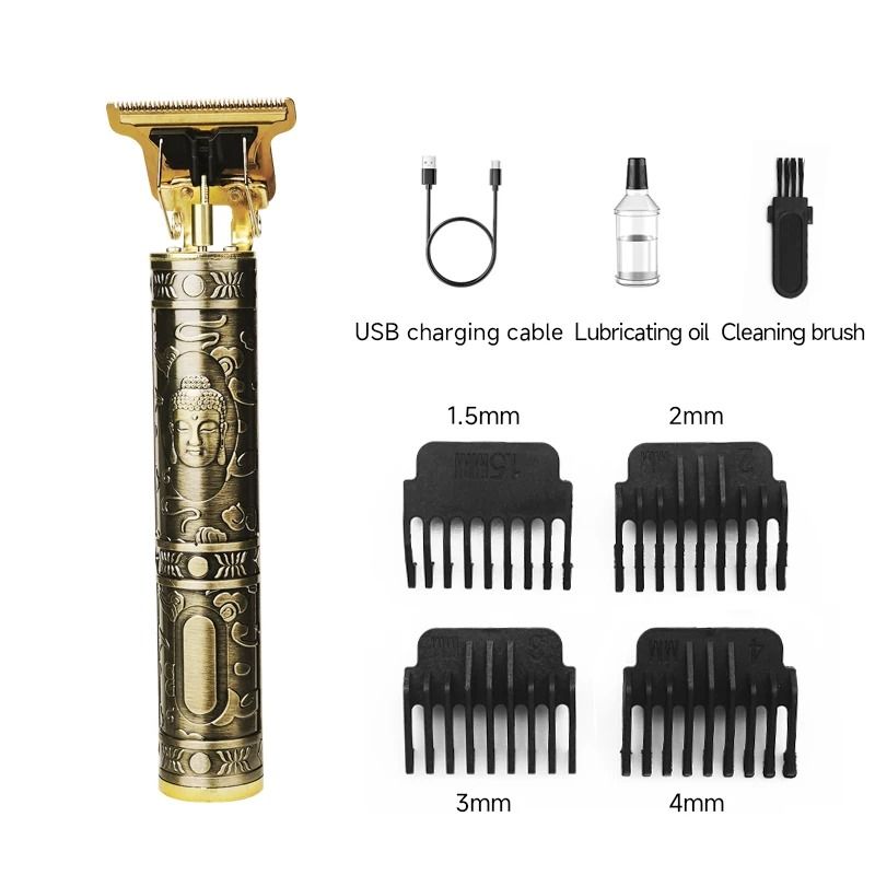 Professional Metal Body Hair Trimmer | Precision Stainless Steel Finishing Machine