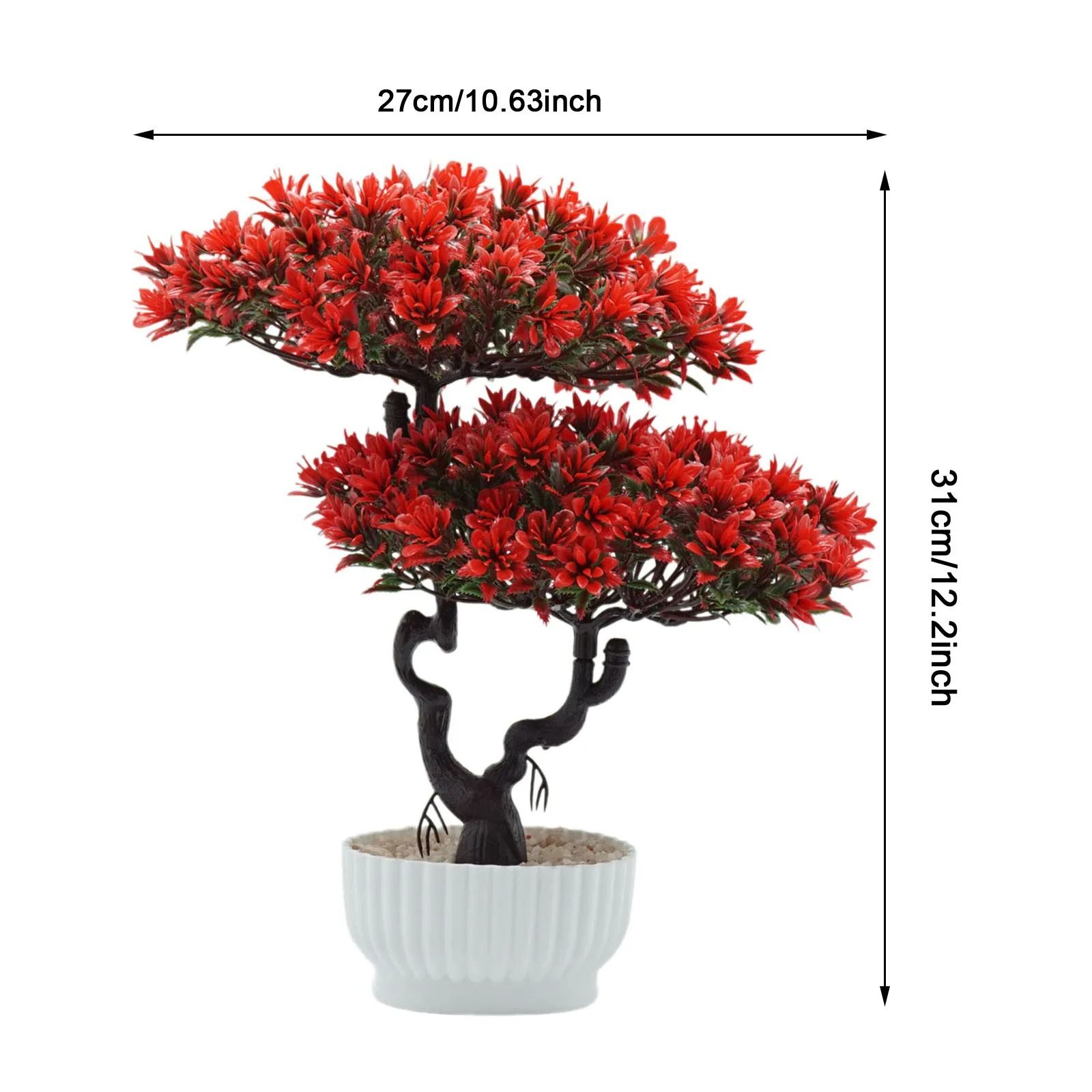 Traditional Japanese Pine Artificial Bonsai Tree
