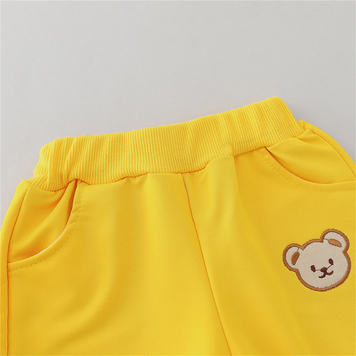 Little Bear Head Children's Set Spring Autumn Long Sleeve Pants