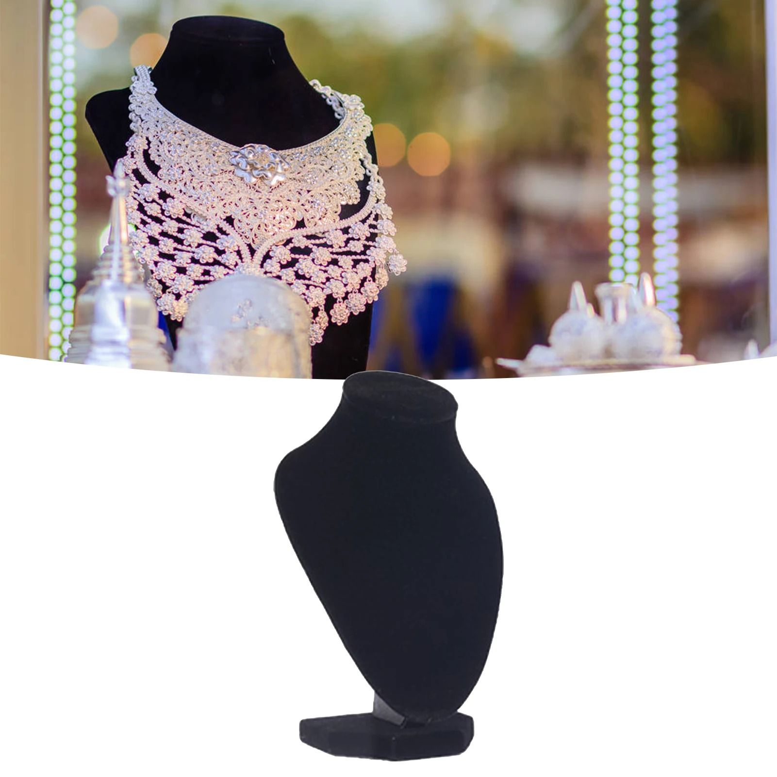 Necklace Display Mannequin Bust