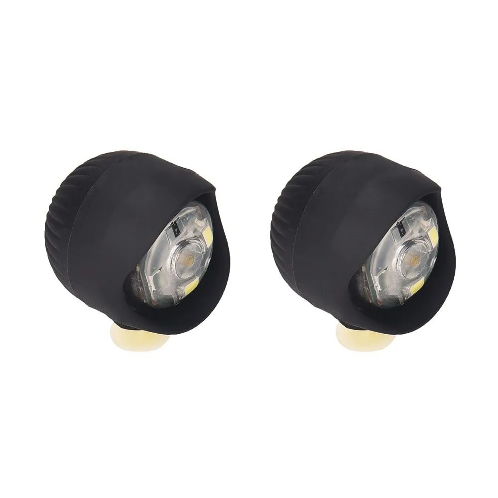 LED Shoe Lights Clip On Safety Charms with 3 Lighting Modes 2 Pack