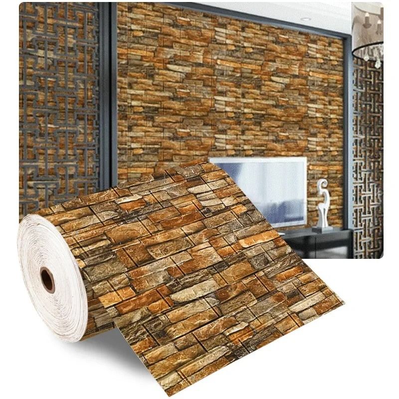 Architectural Narrative Surface – High-Definition 3D Brick Wall Sculpture