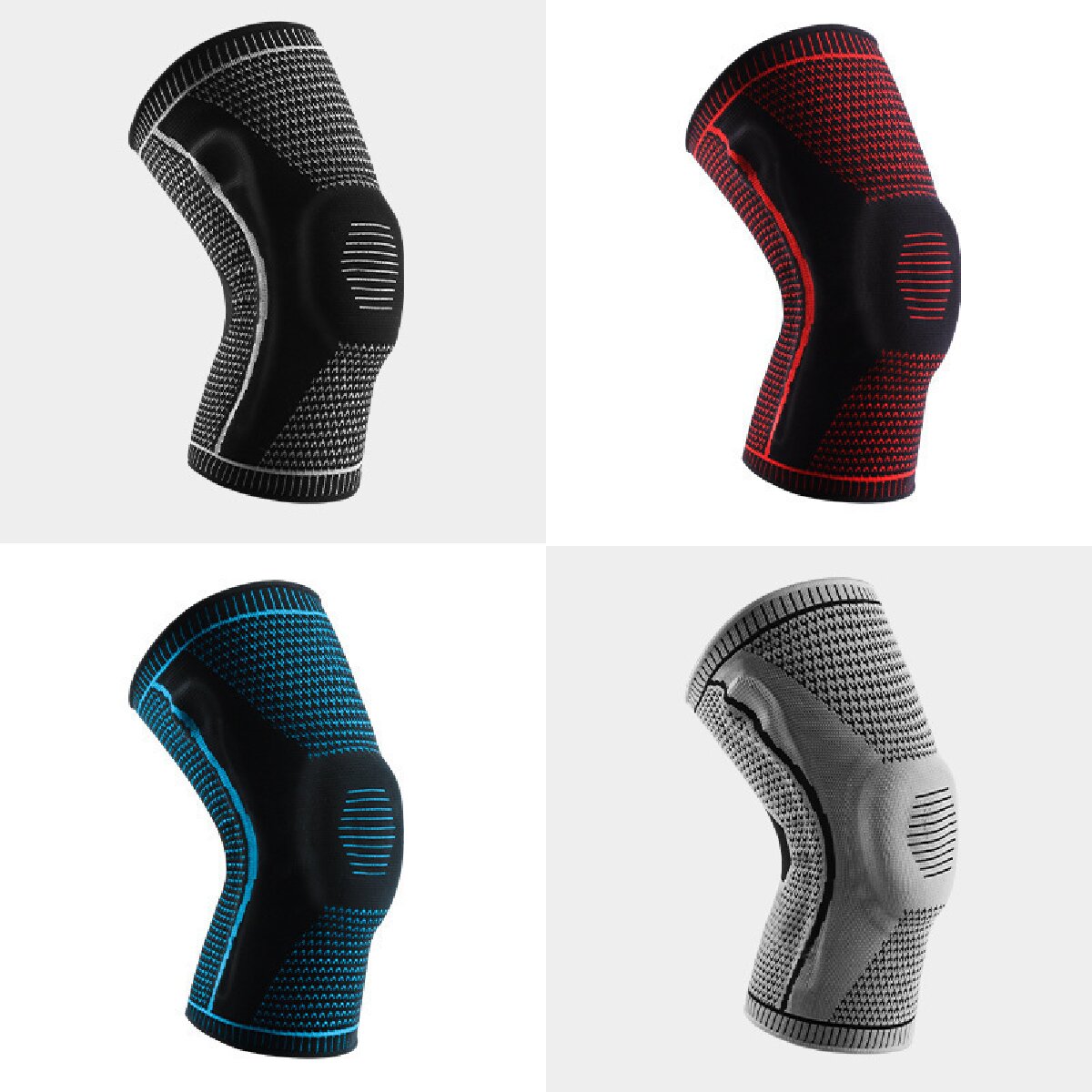 Maximum Support Knee Sleeve, Sports Running Gym Joint Pain Relief, Double Compression Knee Sleeve Support for Knee Pain