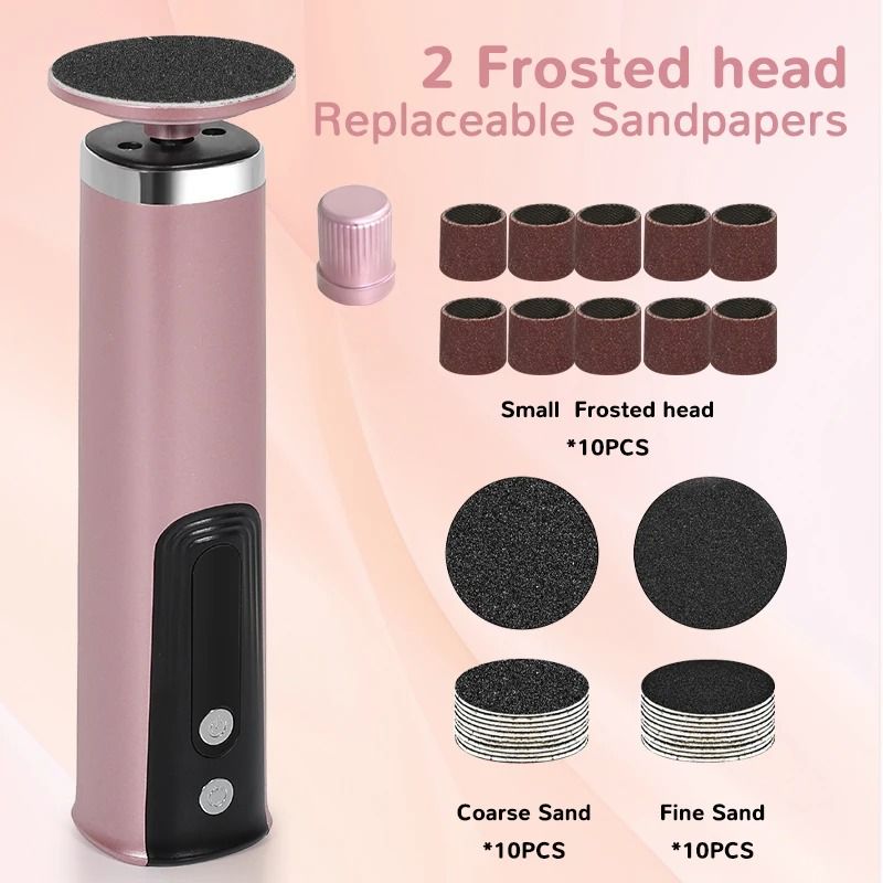 2-in-1 Precision Electric Callus Remover & Nail Polisher