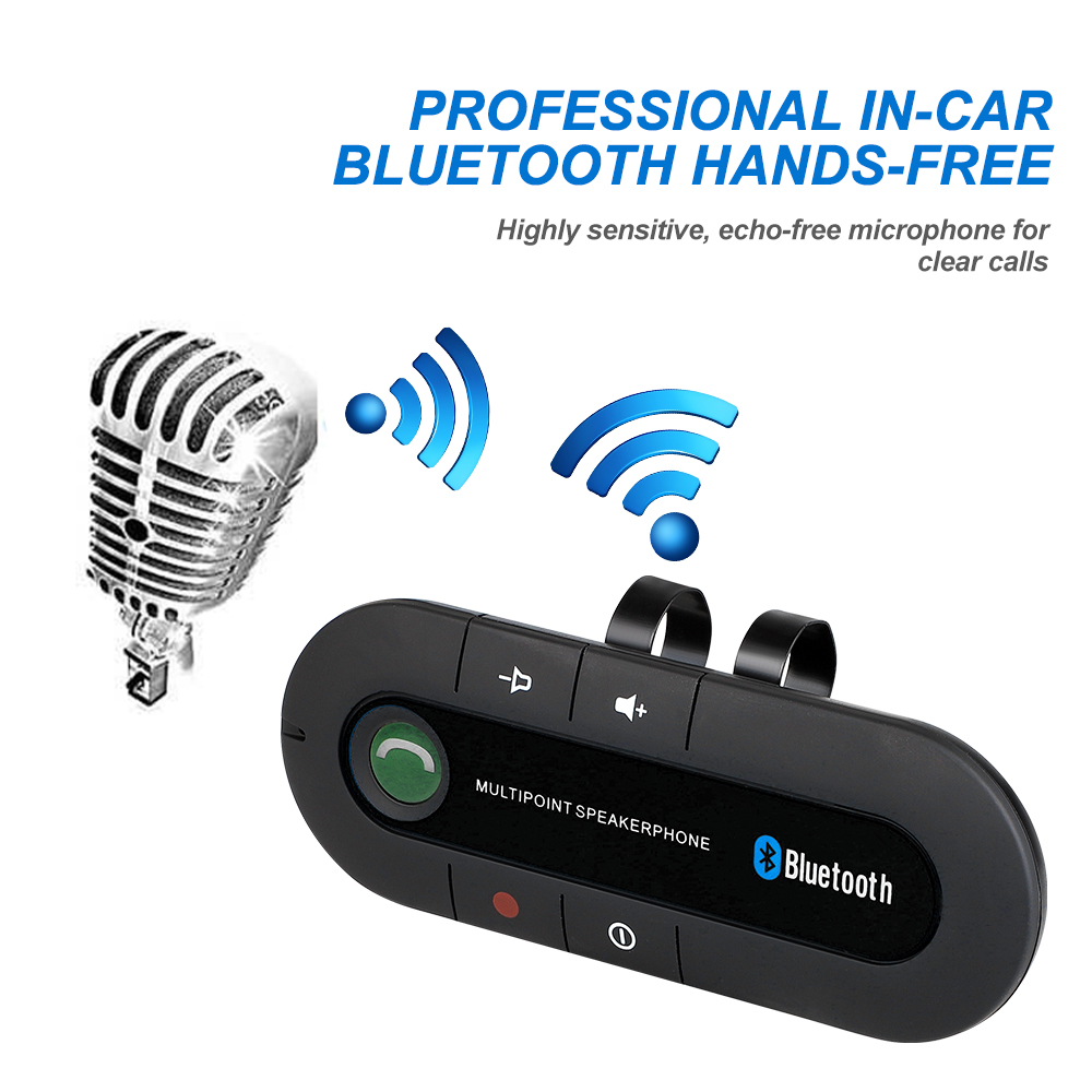 Wireless Audio Receiver Bluetooth Speaker Handsfree Car Kit MP3 Player