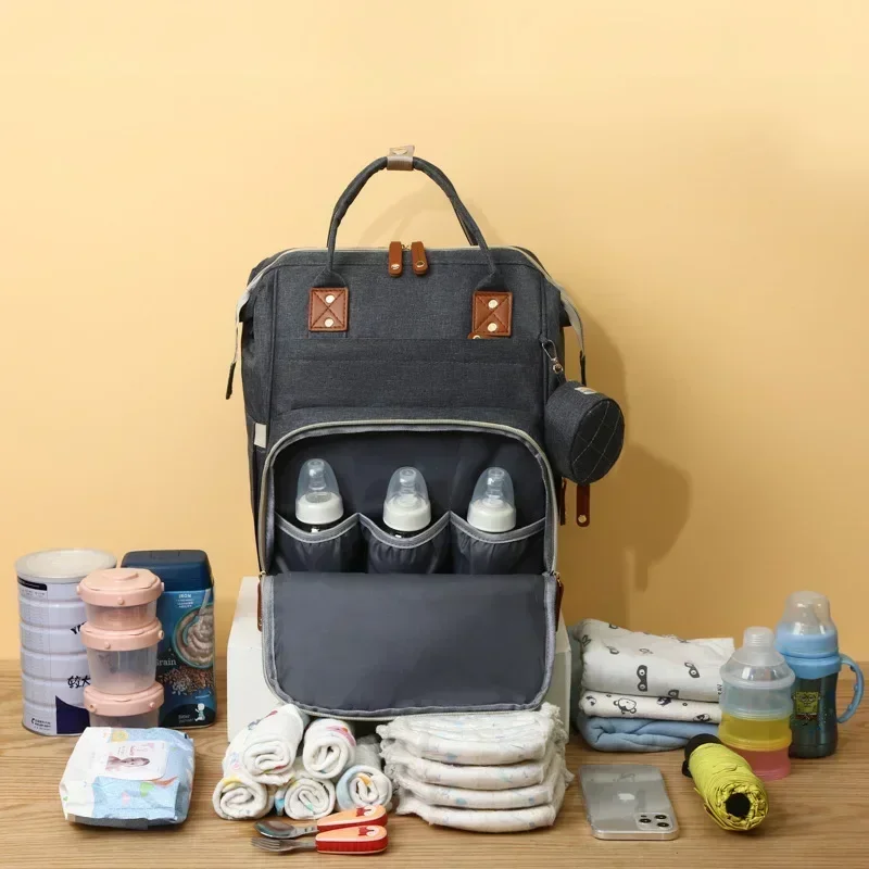Mummy Bag Diaper Bag, Large Capacity Baby Care Backpack, Waterproof Maternity Wet Bags, Mom Back pack, Pregnant Nappy