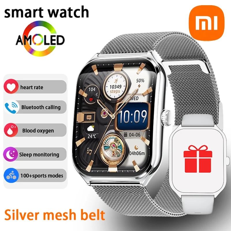 Ultra-Thin Smart Watch with 1.96