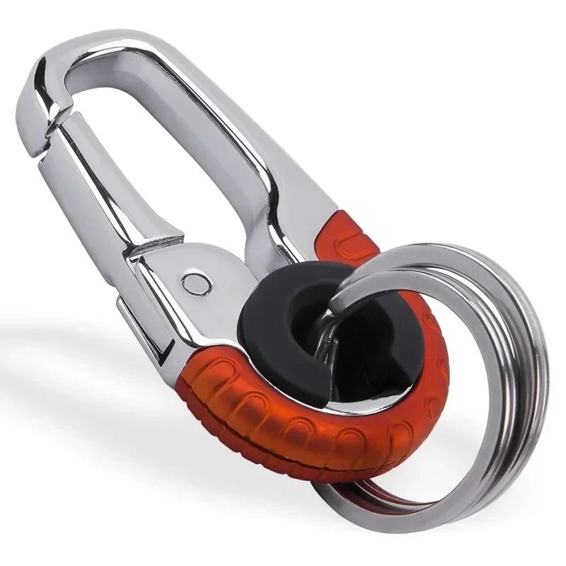 Stainless Steel Heavy Duty Mens Keychain Carabiner