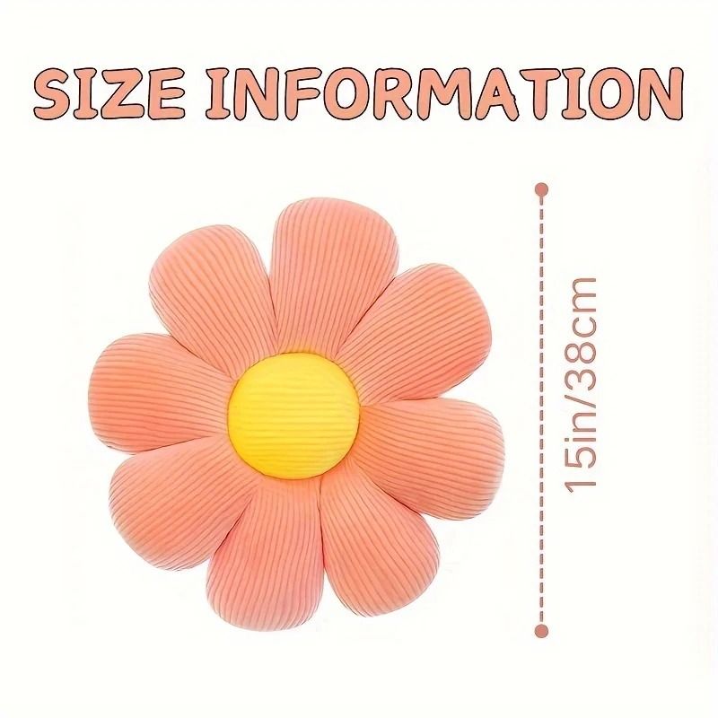 Sunflower Plush Cushion