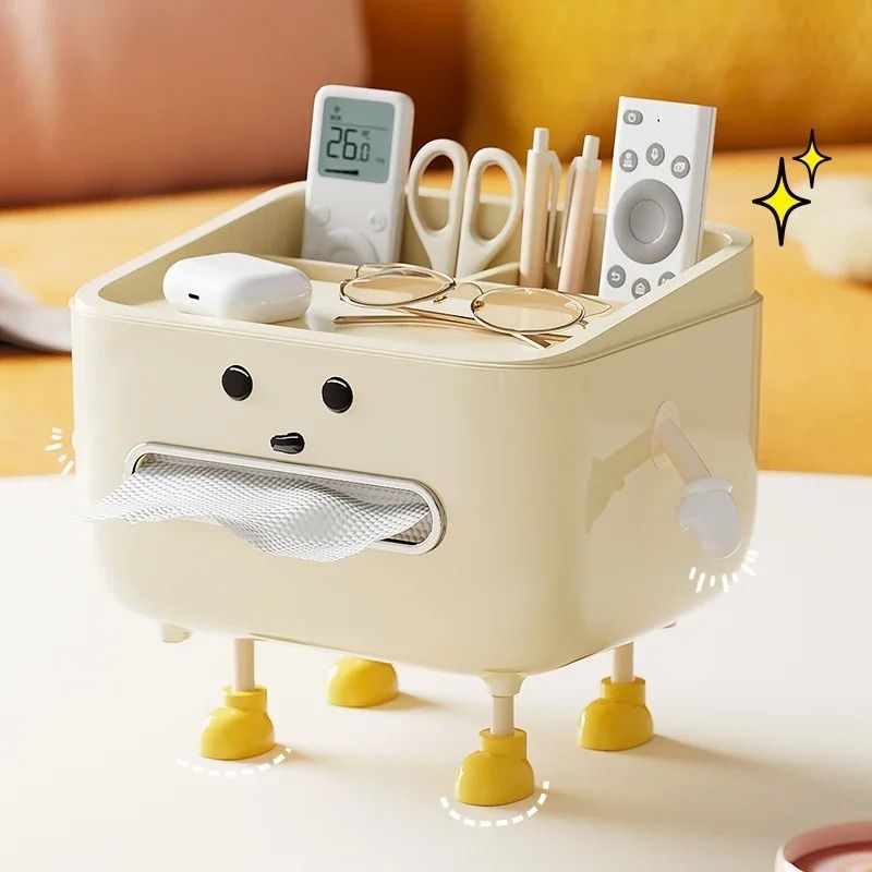Back-To-School Desktop Desktop Paper Towel & Organizer Box