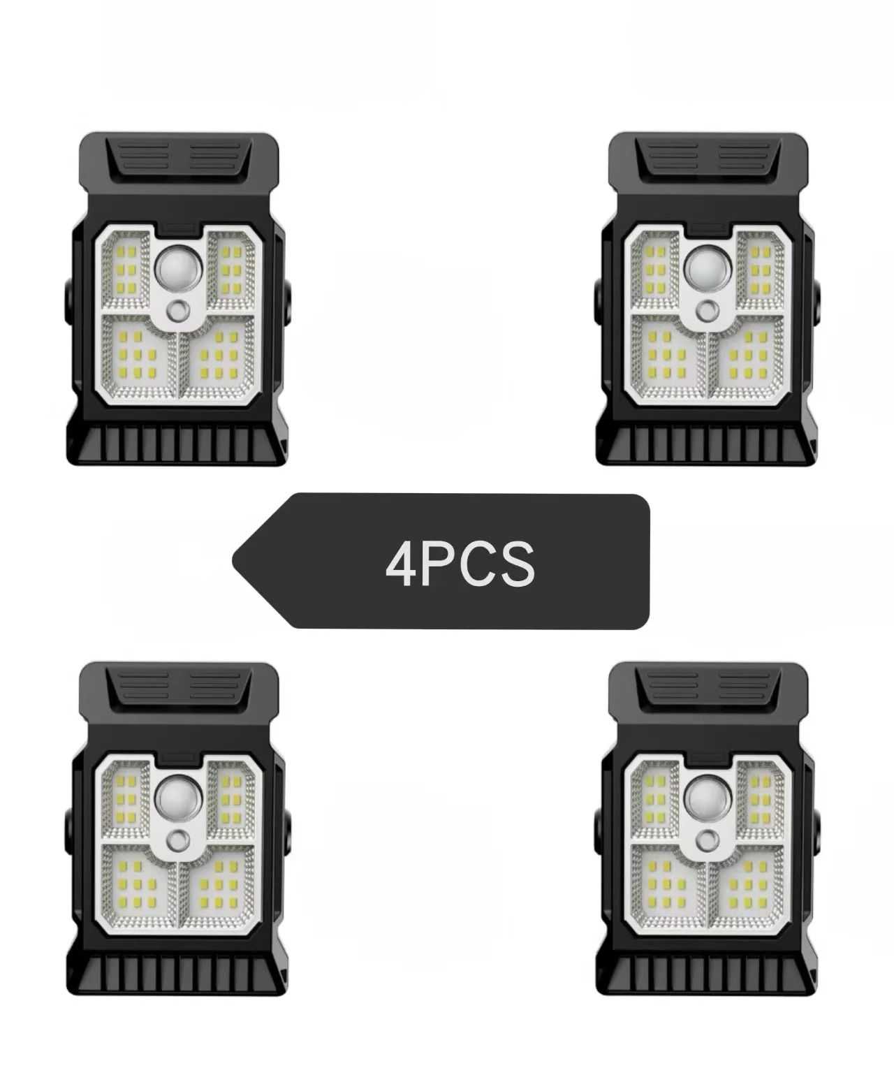 Intelligent Sensing Solar Clip Wall Lamp