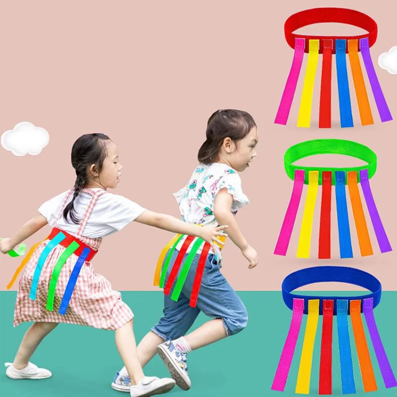 Kids Outdoor 'Catch the Tail' Belt Game Toy