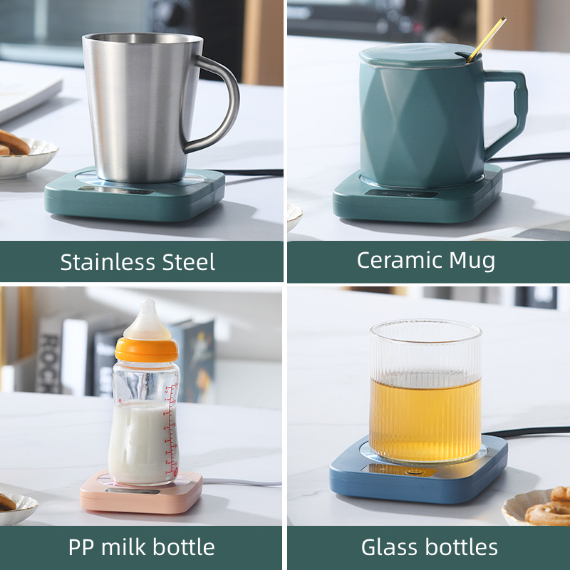Electric Mug Warmer, Milk Tea Water Heating Pad Cup Heater, Constant Thermostatic Coaster, Low Power Home Office Gift