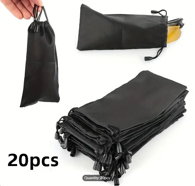 Soft Cloth Waterproof Sunglasses Bag