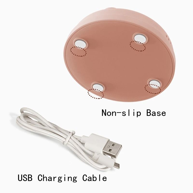 Mini Retro LED Desk Lamp with USB Rechargeable Touch Control