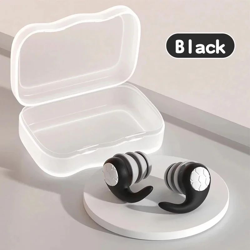 Silicone Earplugs Noise Reducing Waterproof Sleep Earplugs