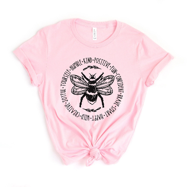 Be Kind Be Yourself Positive Motivation Shirt Inspirational Quote Tee Gift Shirt