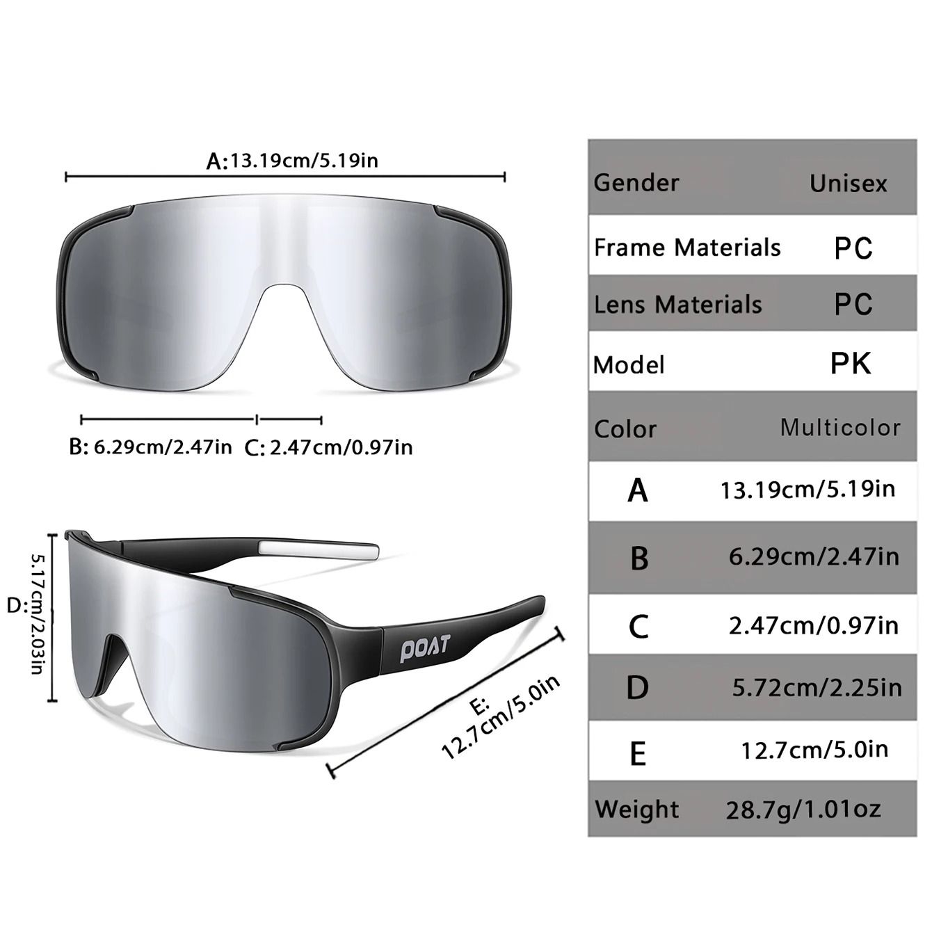 Kids UV400 Cycling Sunglasses for Ages 3 to 8 Outdoor Bike Goggles for Boys and Girls