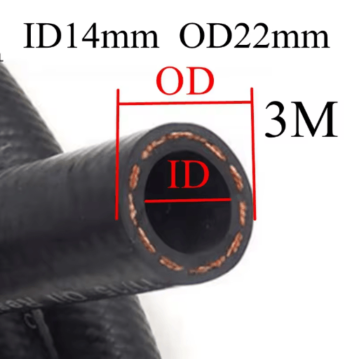Flexible Car Fuel Hose Multi Size Fuel Line for Transfer & Automotive Use 1M to 3M