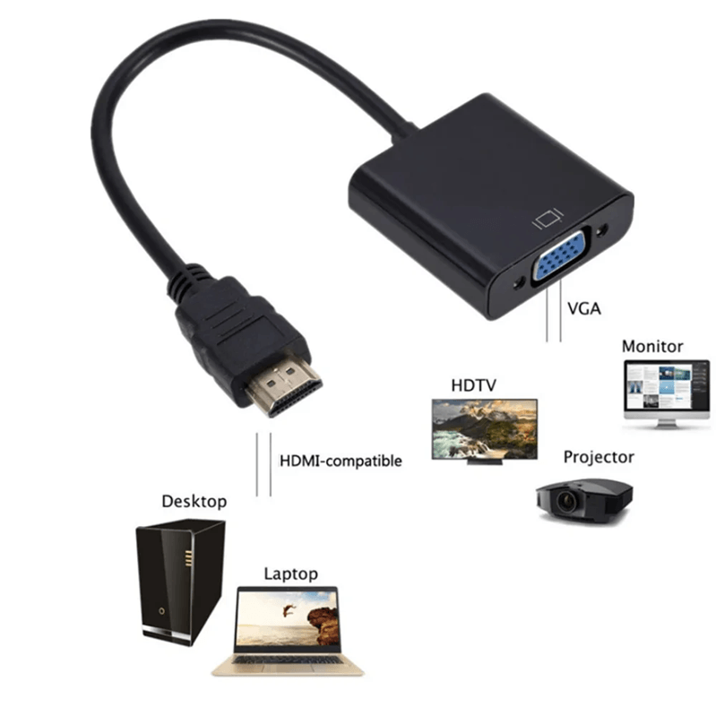 VisionLink HDMI to VGA 1080p Converter Cable