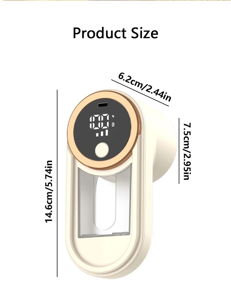 Rechargeable Fabric Shaver Lint Remover