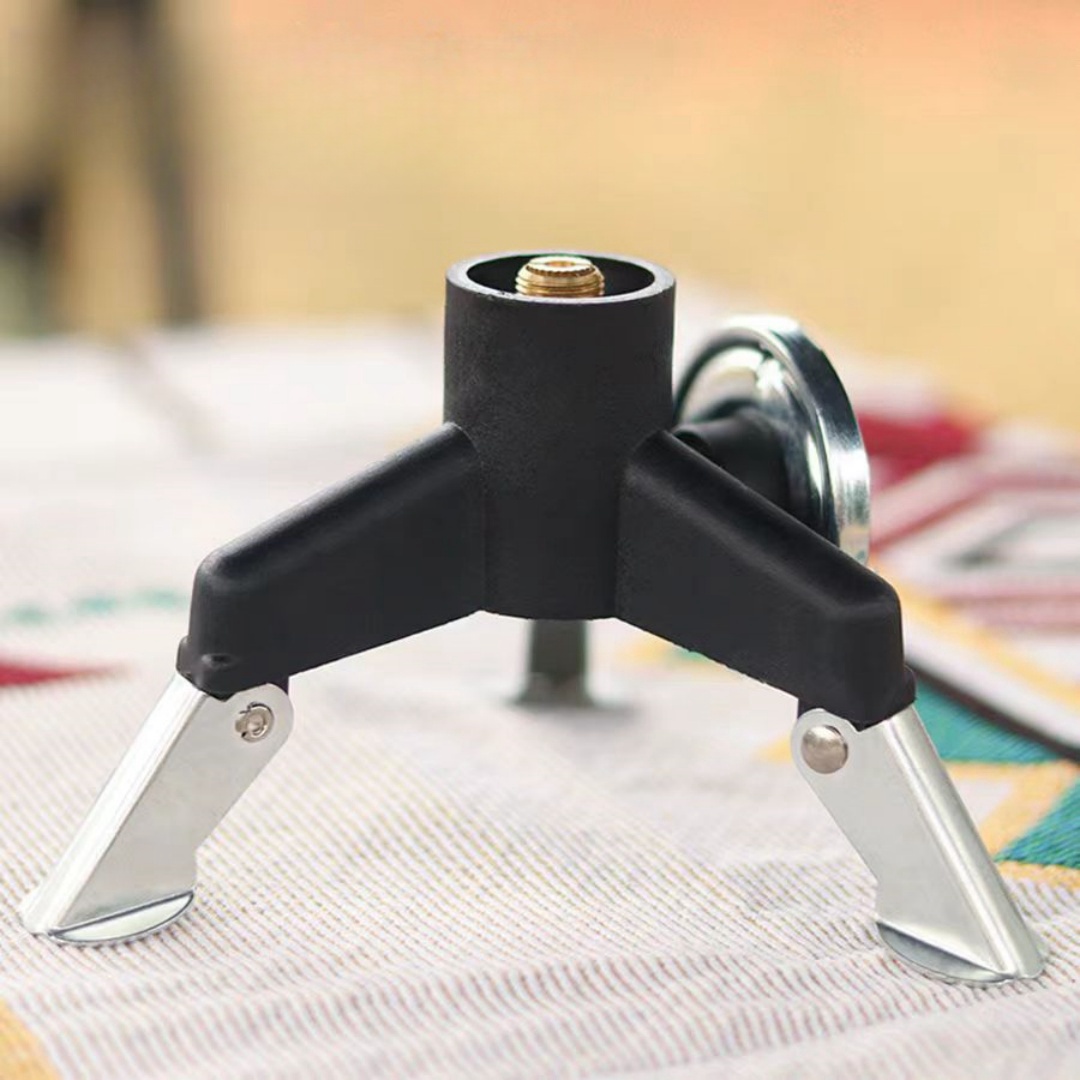 Portable Gas Stove Adapter Tripod Stand Stainless Steel Hiking & Camping Gear