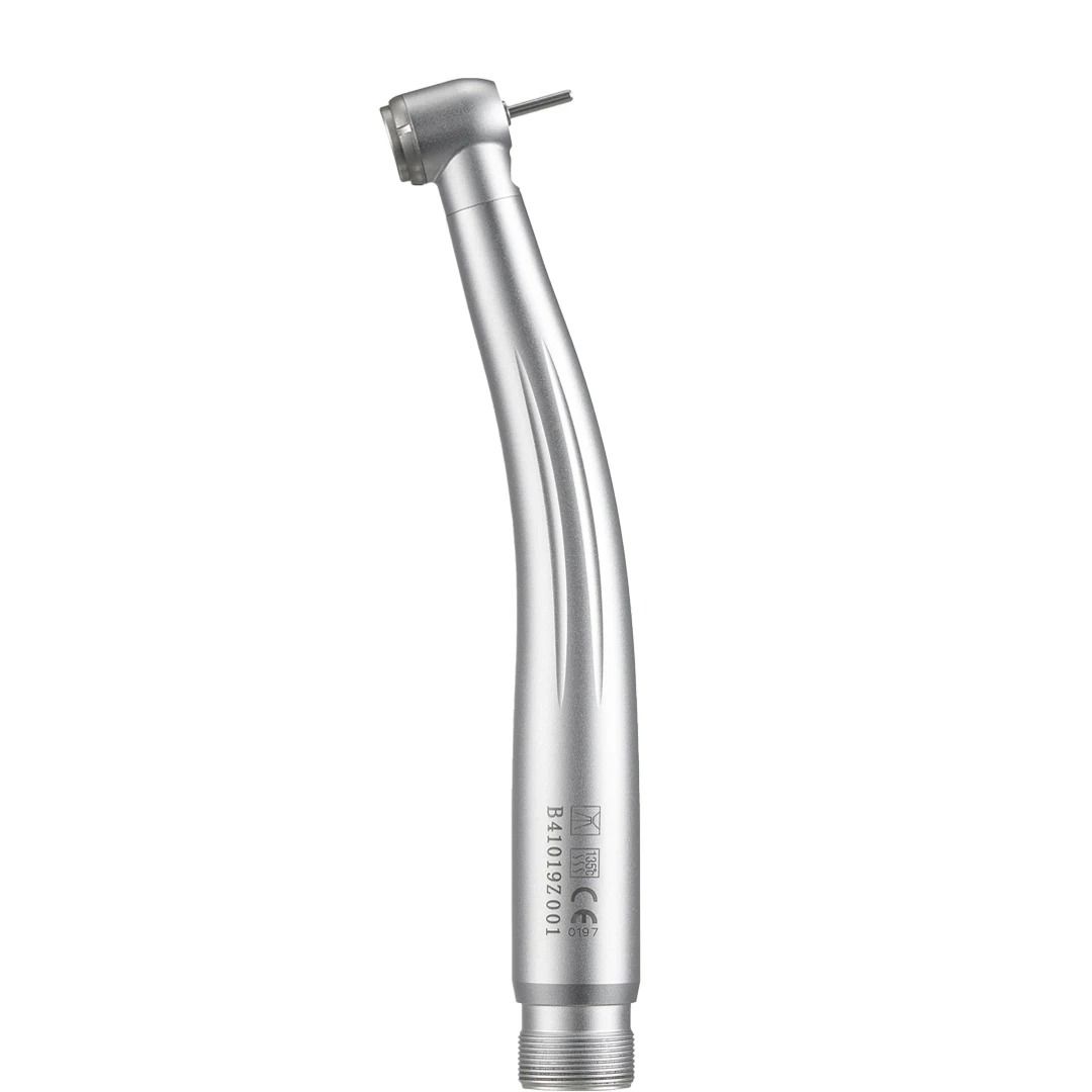 High Speed Dental Handpiece with LED Light and Push Button Air Turbine