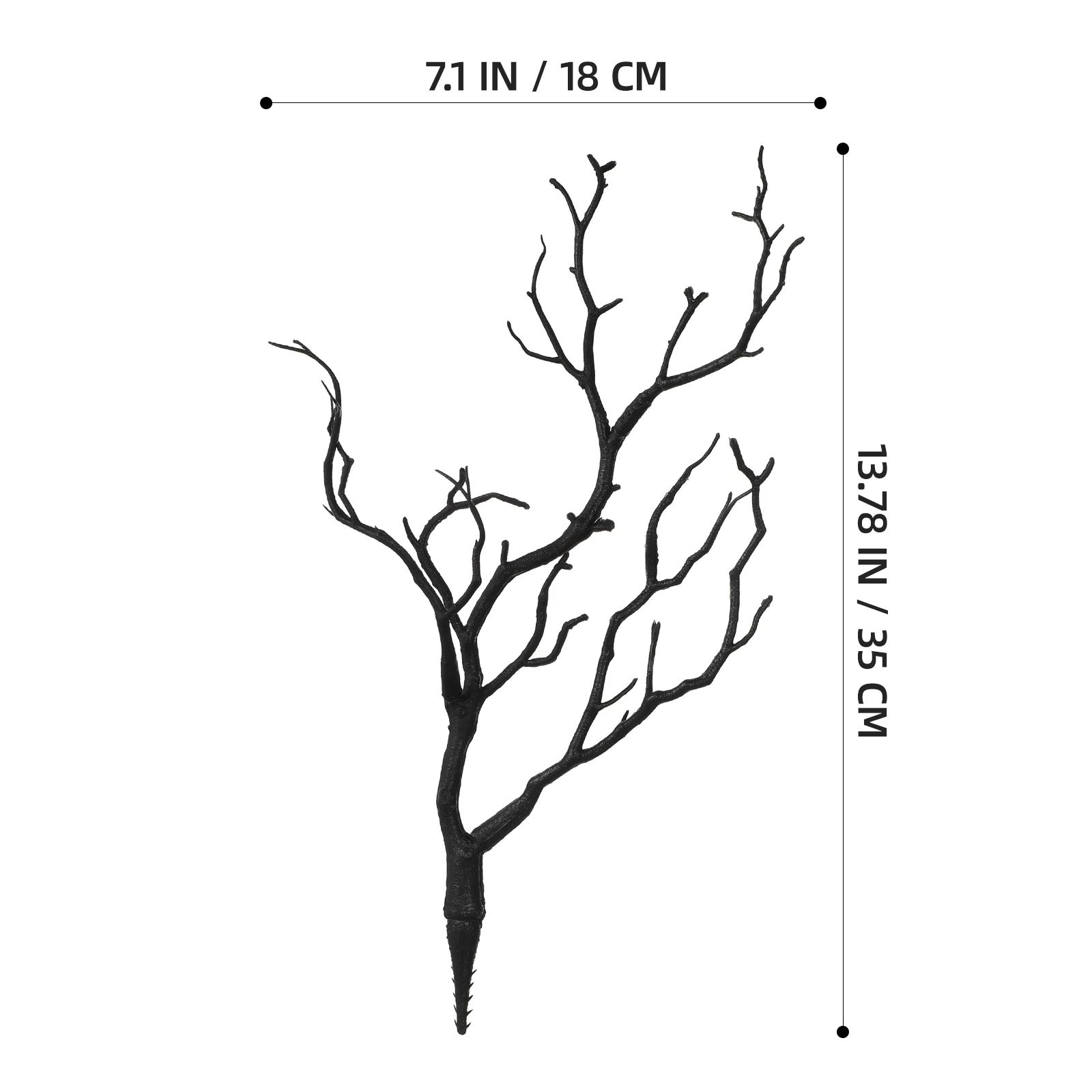 Rustic Artificial Antler Branches – Natural Look Decorative Dried Branches for Home Styling