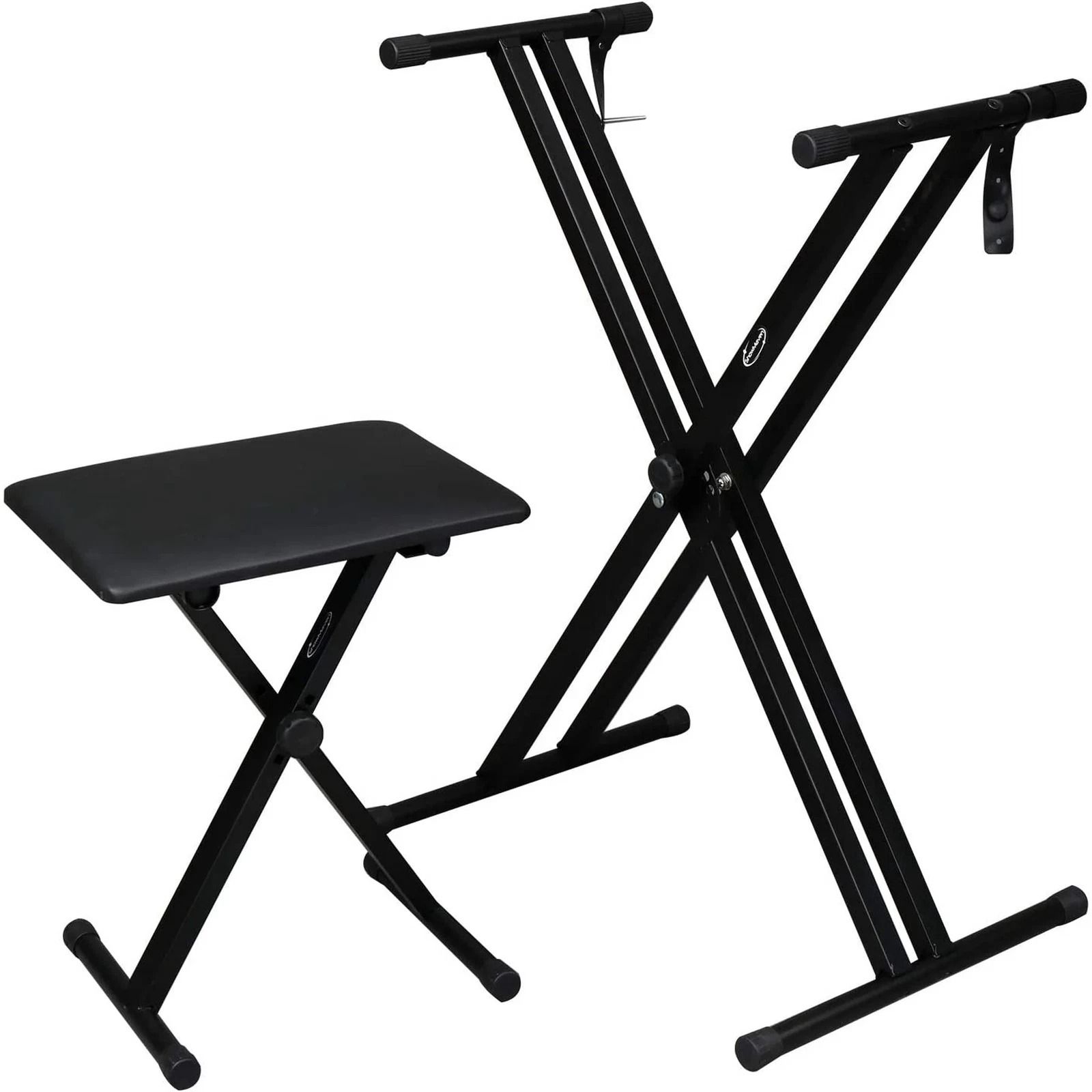 Heavy Duty Keyboard Stand and Bench – Adjustable, Durable Piano Stand with Comfortable Bench for Musicians
