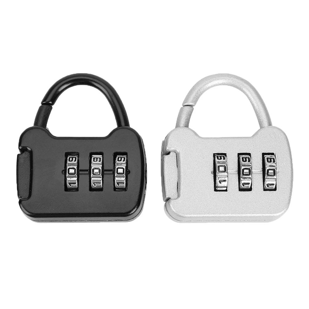 2 Pack Zinc Alloy 3 Digit Combination Padlocks