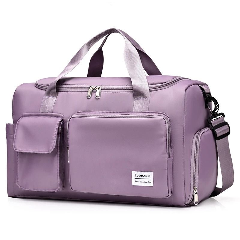 UNIXINU Carry On Travel Duffle Bag Large Capacity with Shoe Compartment