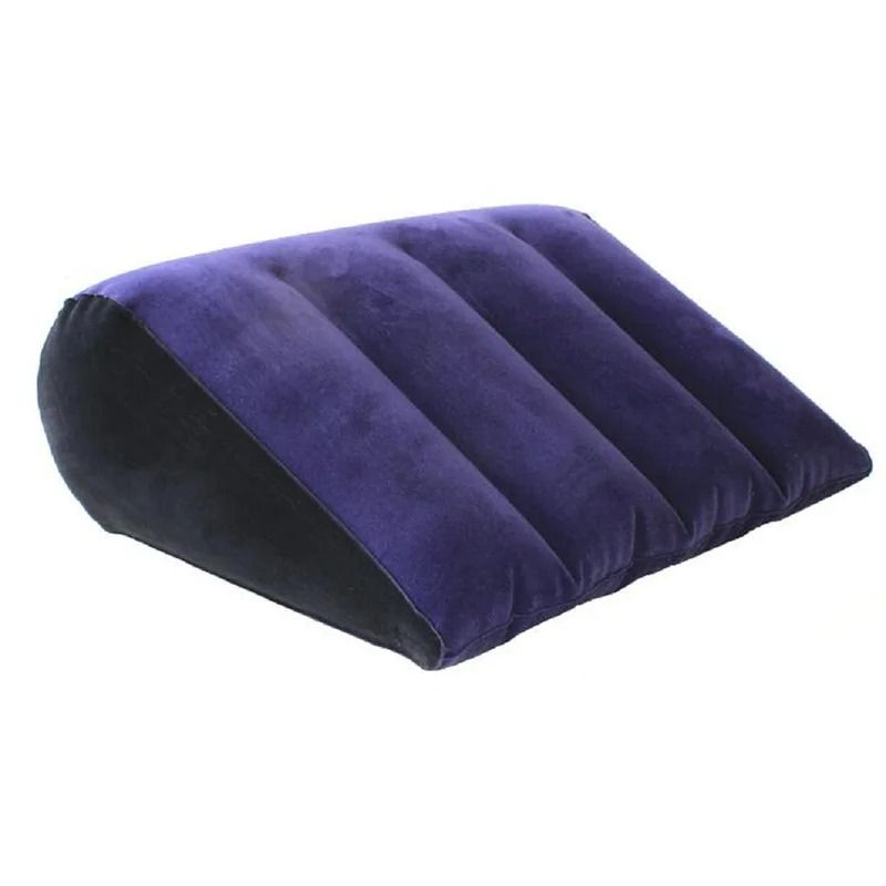 Inflatable Travel Body Pillow for Lumbar Support and Yoga Positioning