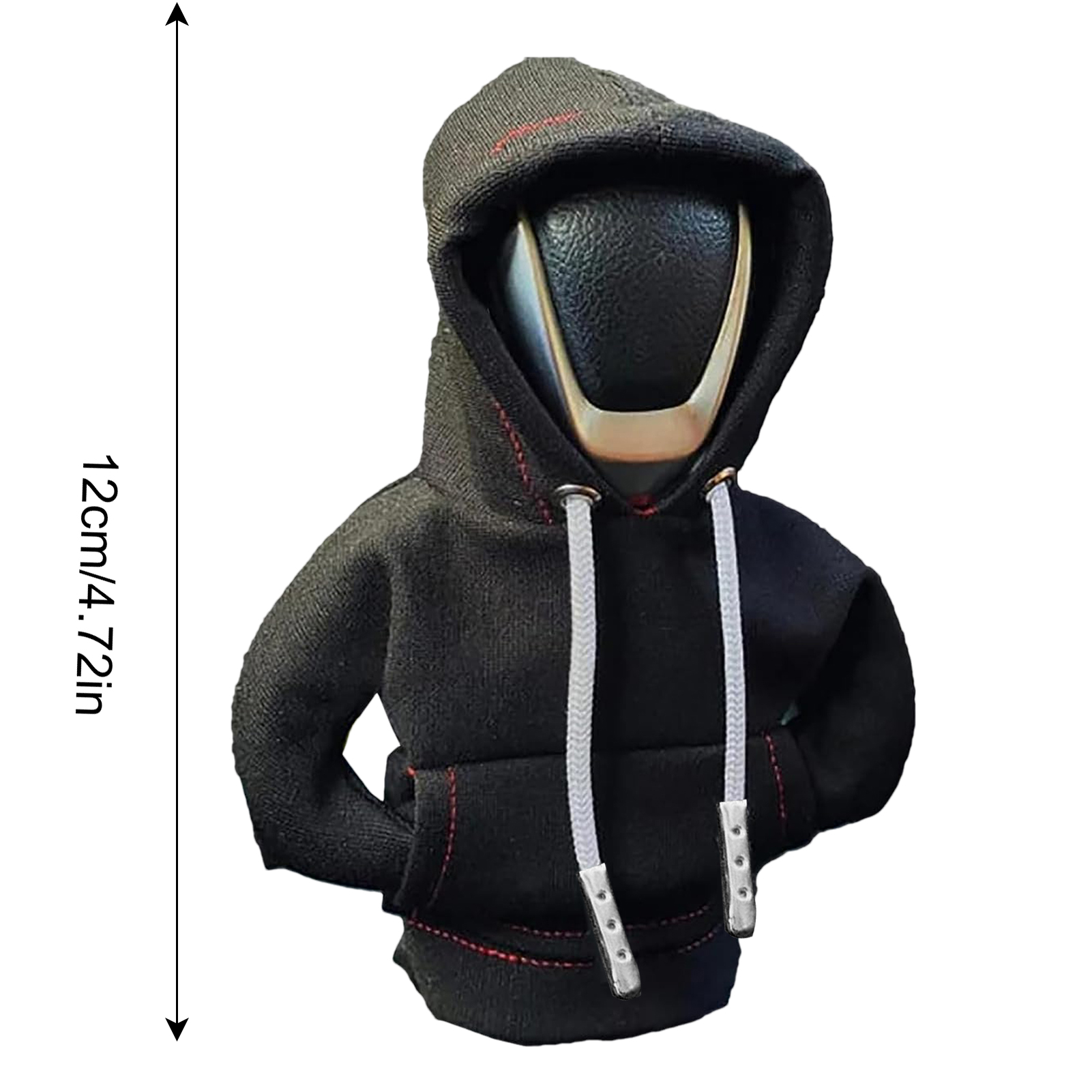 Gearshift Cover Hoodie, Car Gear Shift Lever Cover, Sweatshirt Gear Knob Sweater, Car Interior Decoration