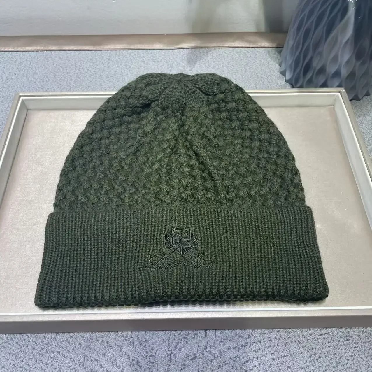 Cashmere Knit Beanie Winter Wool Hat Unisex