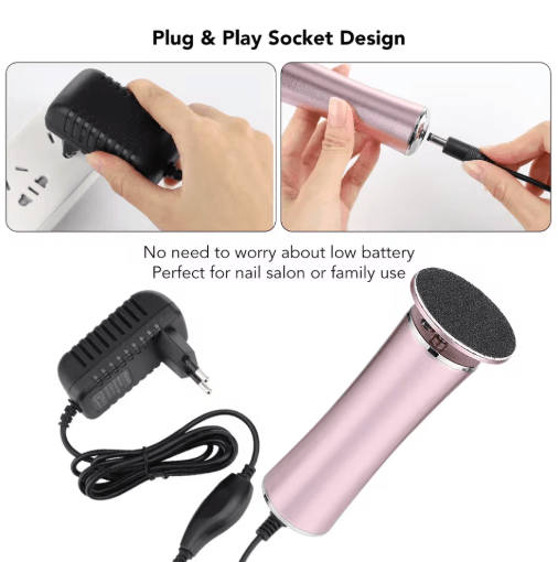 HeelRenew Pro Electric Foot Callus Remover Pedicure Tool Kit