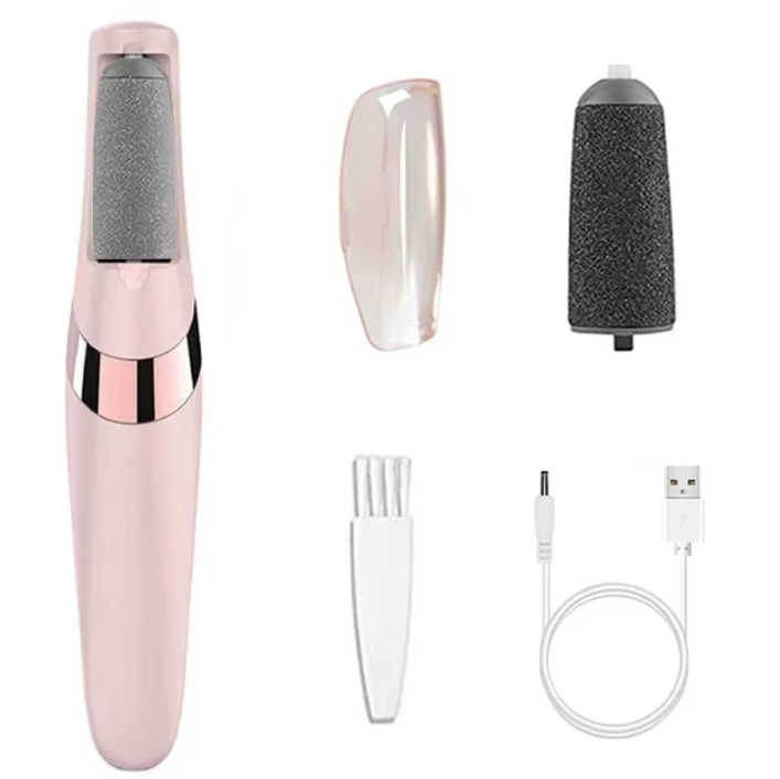 Electric Foot Grinder Pink, Electronic Tool File, Healing Tissue Remover