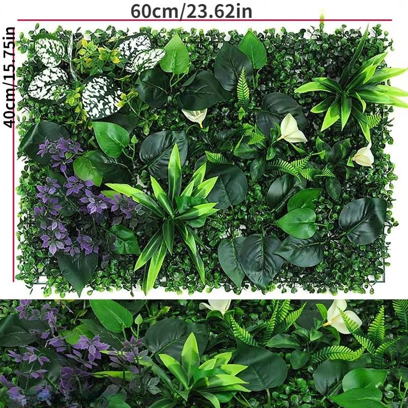 Artificial Grass Wall Panel Boxwood Hedge
