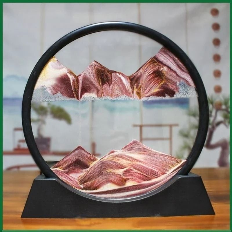 3D Moving Sand Art Picture & Deep Sea Quicksand Flowing Motion Display