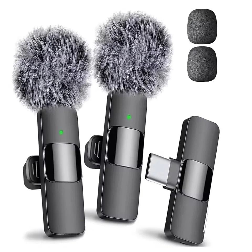 Wireless Lavalier Microphone Mini Mic