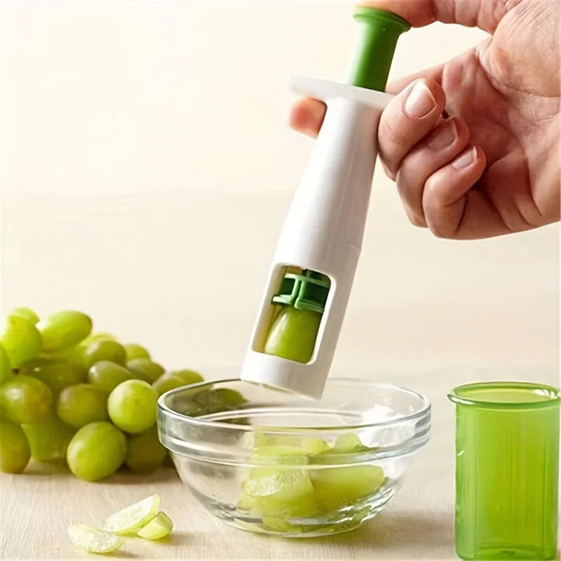 Creative Fruit Slicer Grape and Tomato Cutter for Easy Household Kitchen Fruit Cutting