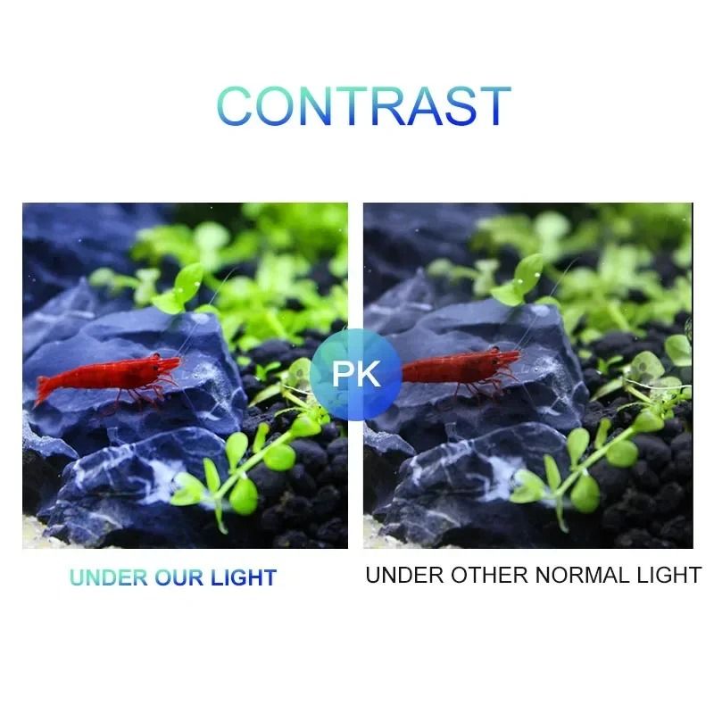 Super Slim LED Aquarium Light with Clip-On Design