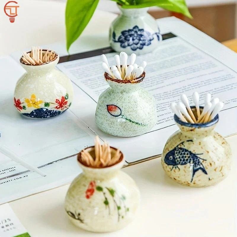 Ceramic Narrative Sculpture – High-Definition Chinese Retro Architectural Jar