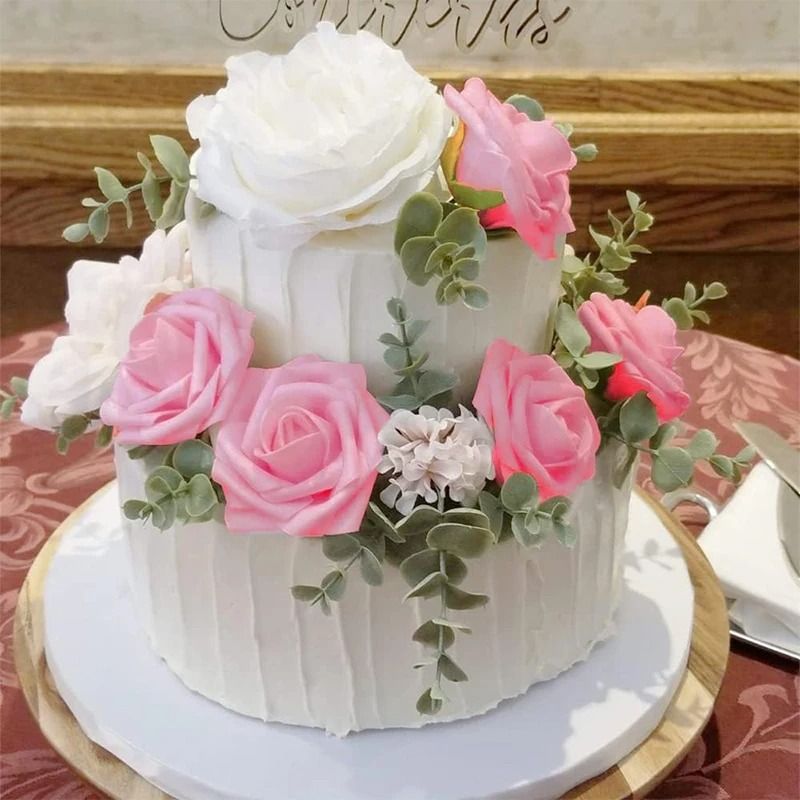 Everlasting Velvet-Touch Foam Roses