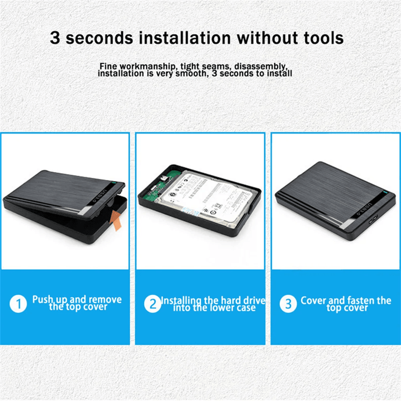 SwiftCase Sata to Usb Enclosure