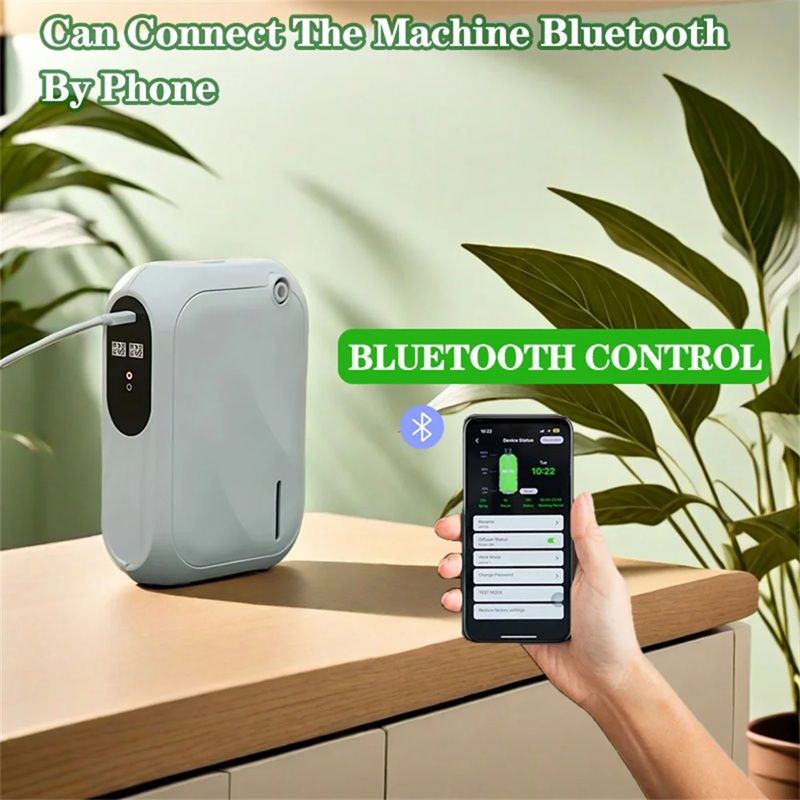 AromaWave Bluetooth Scent Diffuser – Smart Home Fragrance Machine for Long-Lasting Ambience