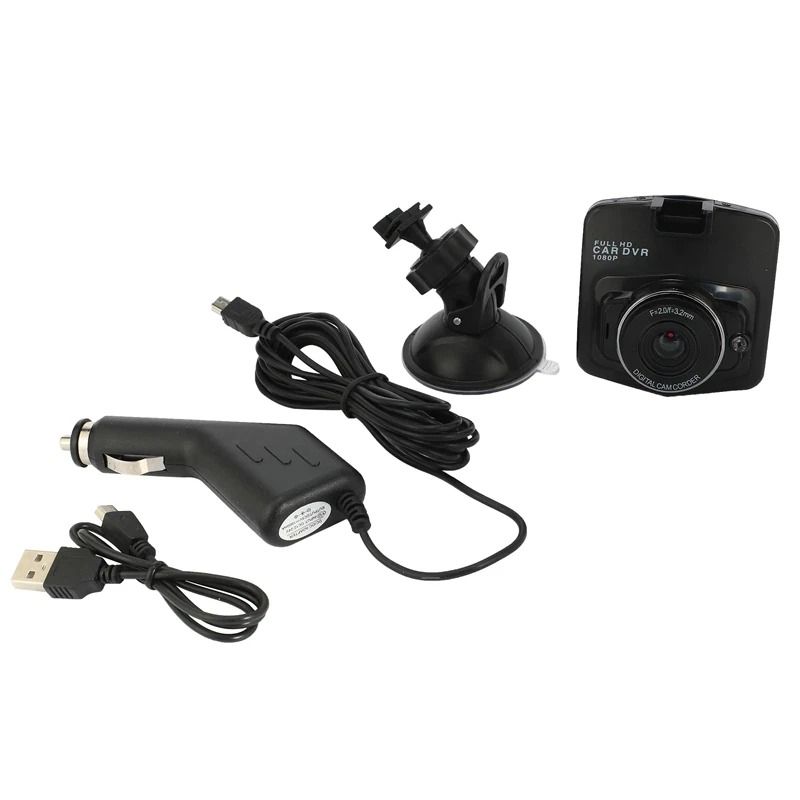 Premium Car Dashboard Camera with Night Vision and G Sensor Security