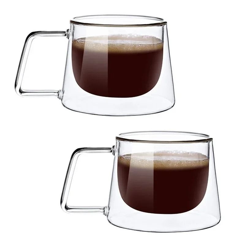 Transparent Heat Resistant Espresso Cup