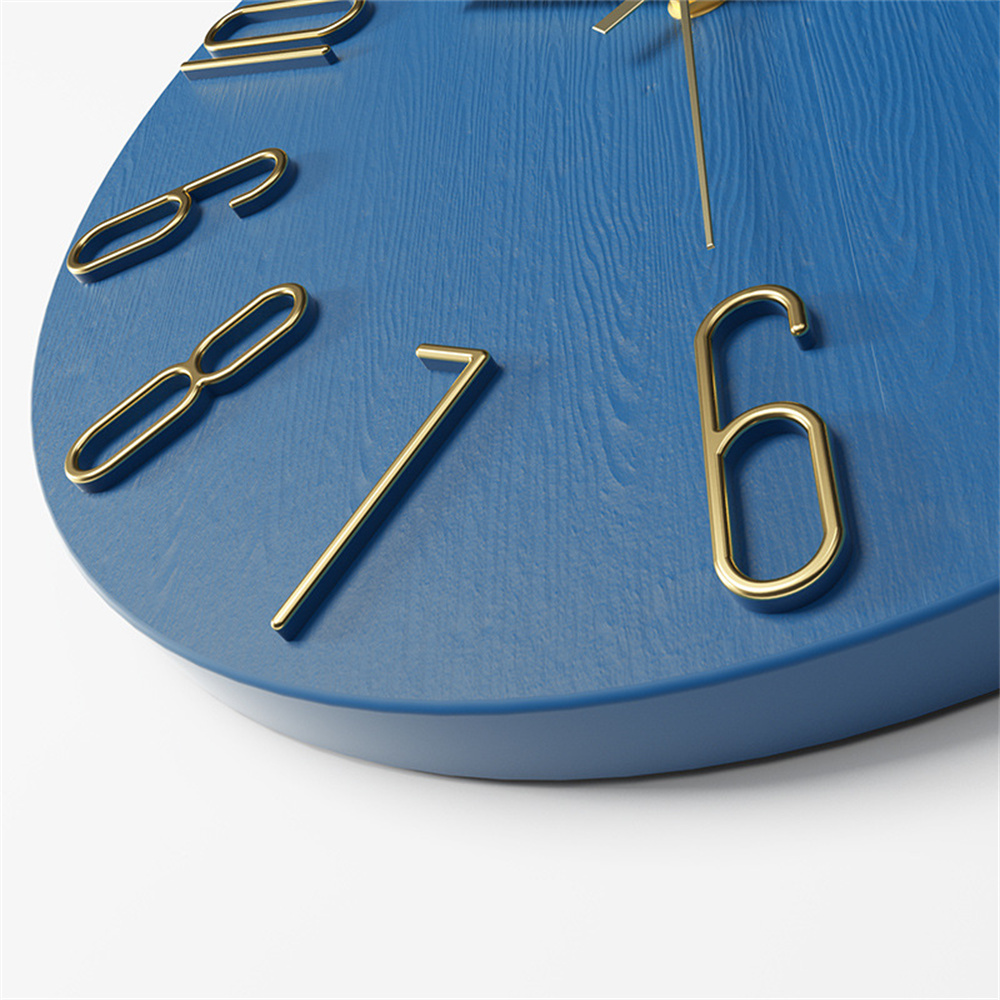 Wall Clock, Small Clock, Battery Powered Analog Clock, Home Office Bedroom Kitchen Classroom