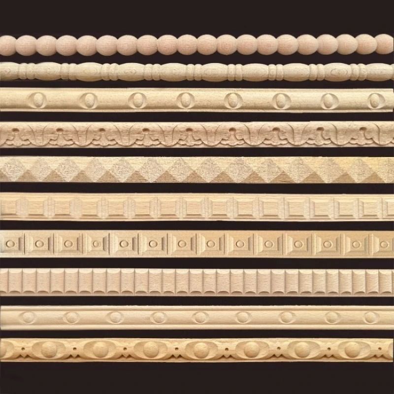 Architectural Narrative Trim – High-Definition Timber Miniature Sculpture